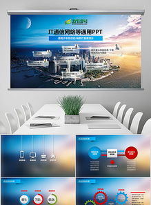 動態輕啟 從28.79MB到千般可能——一份電商IT科技通用PPT模板的深度解析